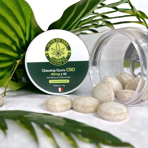 Chewing-gums CBD Menthe